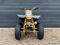 Ultramotocross ranger 1000w elektrische mini quad (geel) - afbeelding 2 van  6