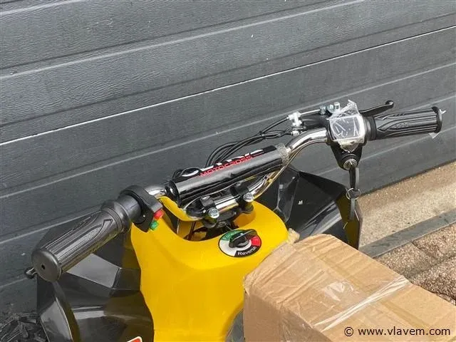 Ultramotocross ranger 1000w elektrische mini quad (geel) - afbeelding 3 van  6