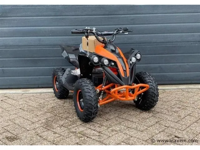 Ultramotocross ranger 1000w elektrische mini quad (oranje) - afbeelding 1 van  6
