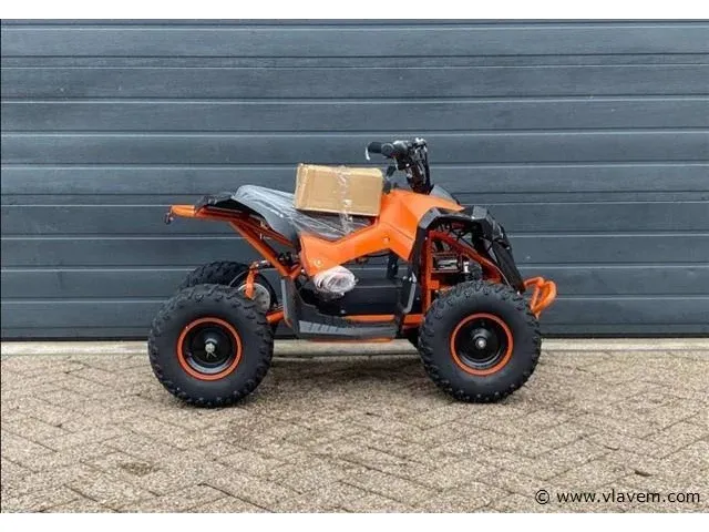 Ultramotocross ranger 1000w elektrische mini quad (oranje) - afbeelding 2 van  6