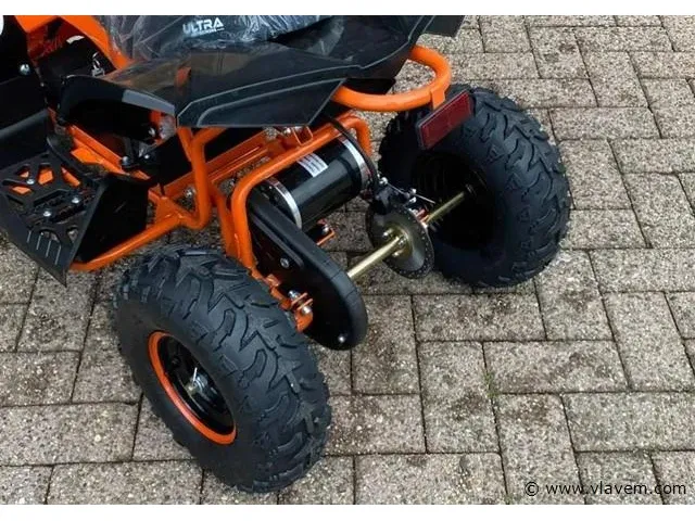 Ultramotocross ranger 1000w elektrische mini quad (oranje) - afbeelding 6 van  6