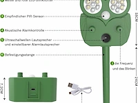 Ultrasone kattenverjager (2stuks) - afbeelding 2 van  7