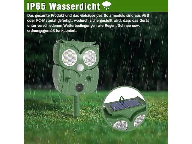 Ultrasone kattenverjager (2stuks) - afbeelding 5 van  7