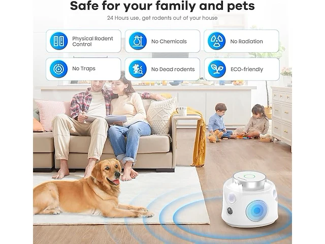 Ultrasone muizenverjager - afbeelding 4 van  4