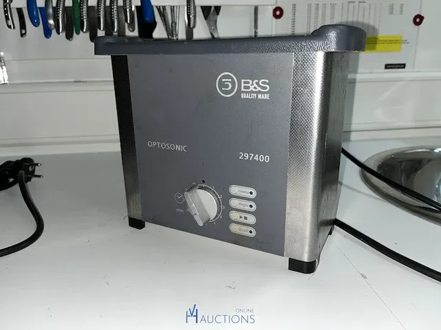 Ultrasonisch reinigingstoestel b&s - afbeelding 1 van  5