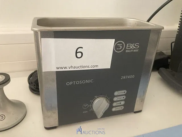 Ultrasonisch reinigingstoestel b&s - afbeelding 1 van  3