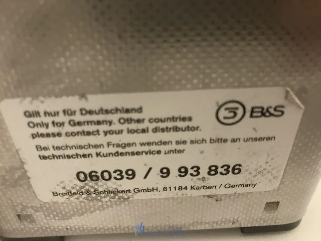 Ultrasonisch reinigingstoestel b&s - afbeelding 3 van  3