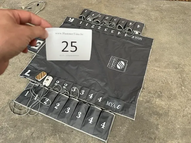 Ultrasound stimulatie pads met bijbehorende tas. - afbeelding 1 van  6