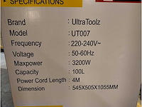 Ultratoolz ut007 industriële stofzuiger - afbeelding 3 van  12