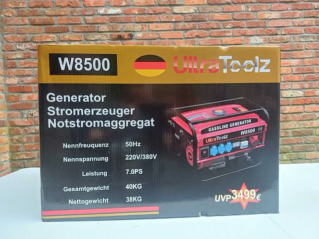 Ultratoolz w8500 stroomgenerator - afbeelding 8 van  8
