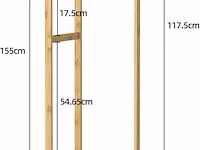 Unho bamboe kledingrek - afbeelding 2 van  3