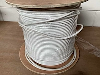 Uni coax kabel op haspel, 500 meter - afbeelding 1 van  3