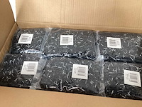 Uni kabelclips plat 5 mm, zwart (80000x) - afbeelding 2 van  3