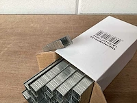 Uni nieten voor tacker, 10x10 mm, 5.000 stuks (21x) - afbeelding 2 van  2