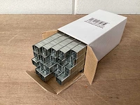 Uni nieten voor tacker, 10x10 mm, 5.000 stuks (30x) - afbeelding 1 van  2
