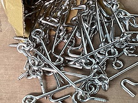 Uni windhaak 100 mm rvs (300x) - afbeelding 2 van  3