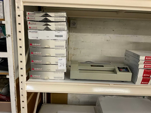 Unibind rhd-2201p inbindmachine - afbeelding 1 van  8