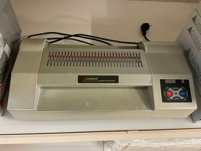 Unibind rhd-2201p inbindmachine - afbeelding 2 van  8
