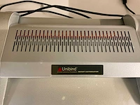 Unibind rhd-2201p inbindmachine - afbeelding 4 van  8