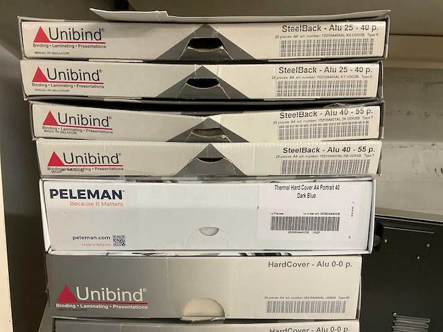 Unibind rhd-2201p inbindmachine - afbeelding 7 van  8