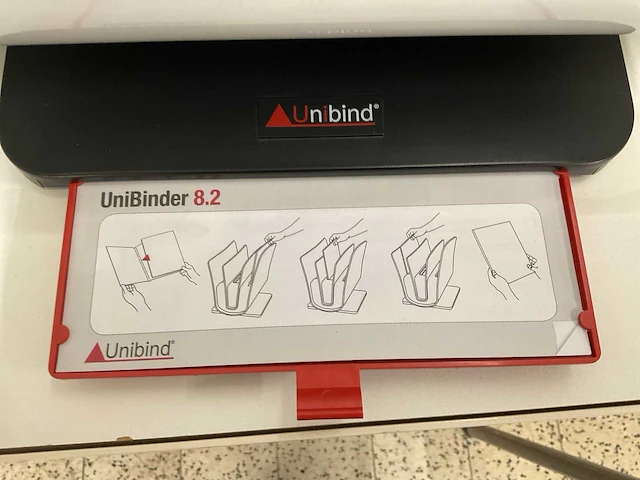 Unibind unibinder 8.2 inbindmachine - afbeelding 4 van  7