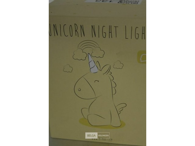 Unicorn nachtlampje - afbeelding 3 van  3