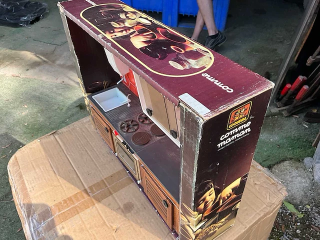 Uniek collecters blikken speelgoed keuken - afbeelding 3 van  4
