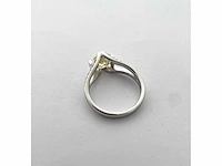 Unieke ring met gele cushion diamant (rg14020) - afbeelding 5 van  10