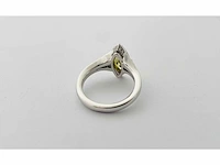 Unieke ring met gele marquise diamant (rg14008) - afbeelding 6 van  10