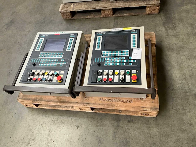 Unipo ebf bedieningspaneel (2x) - afbeelding 1 van  5