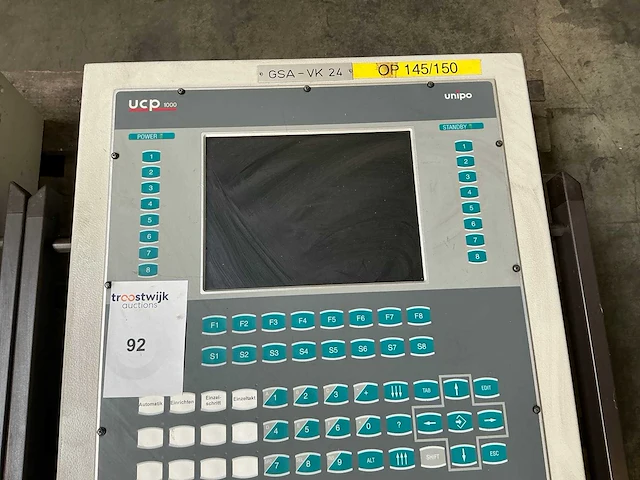 Unipo ucp1000 en ebf bedieningspaneel (2x) - afbeelding 3 van  8