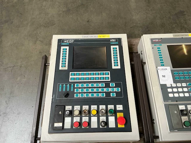 Unipo ucp1000 en ebf bedieningspaneel (2x) - afbeelding 5 van  8