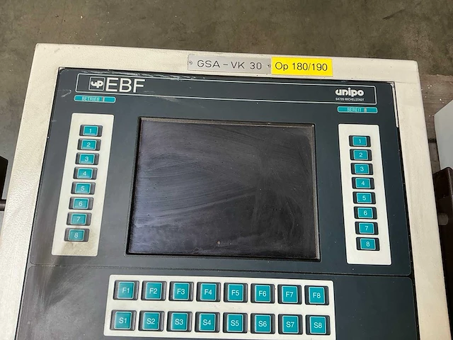 Unipo ucp1000 en ebf bedieningspaneel (2x) - afbeelding 6 van  8
