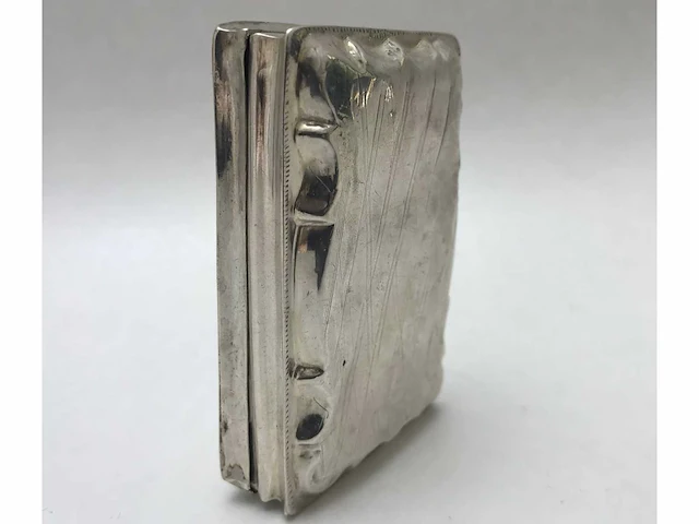 Unique dutch silver tobacco box gift from by king william iii of the netherlands (1849-1890) - afbeelding 33 van  34