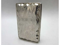 Unique dutch silver tobacco box gift from by king william iii of the netherlands (1849-1890) - afbeelding 34 van  34