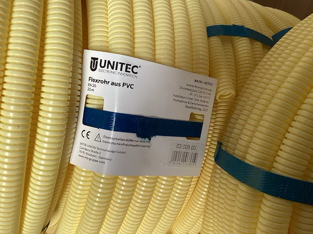 Unitec flexbuis, rol 25 meter (6x) - afbeelding 2 van  2