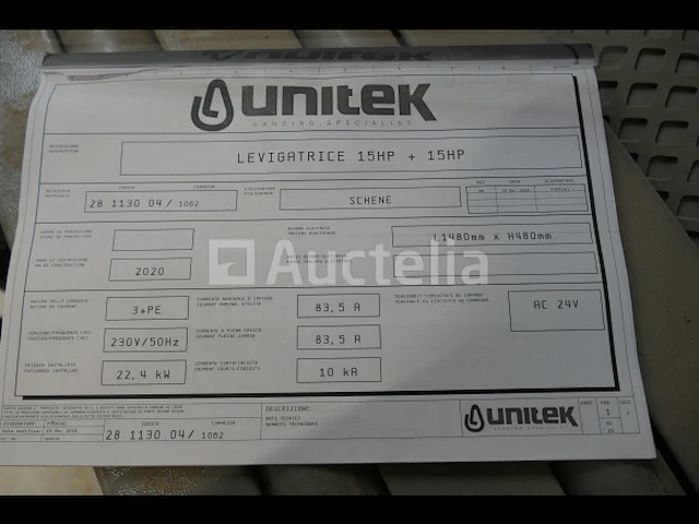 Unitek 3nrrr1370 sorteermachine - afbeelding 13 van  23