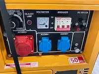 Universal kraft uk diesel 9500 stroomgenerator - afbeelding 5 van  6