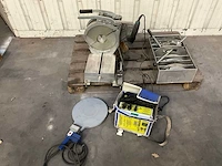 Universal s-315 electromof lasapparatuur + spiegellas apparaat voor pe buizen