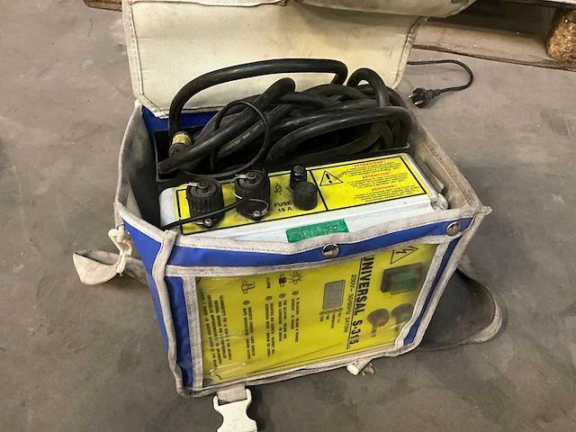 Universal s-315 electromof lasapparatuur + spiegellas apparaat voor pe buizen - afbeelding 7 van  14