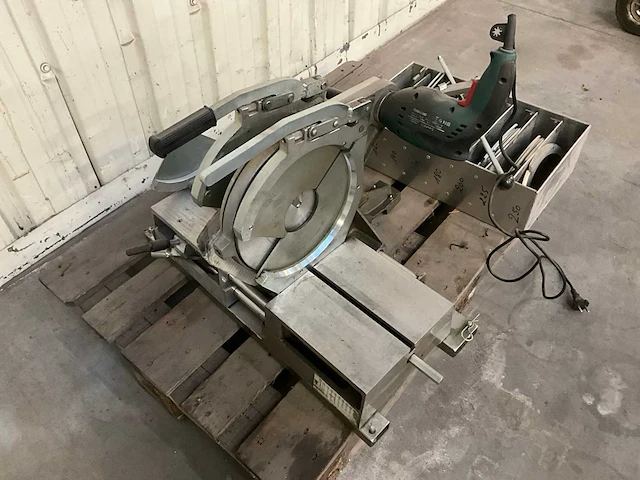 Universal s-315 electromof lasapparatuur + spiegellas apparaat voor pe buizen - afbeelding 11 van  14