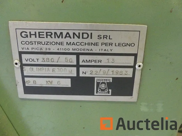 Universele band schuurmachine gaugmandi s olimpia e 300 m - afbeelding 7 van  8