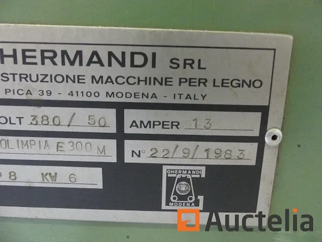 Universele band schuurmachine gaugmandi s olimpia e 300 m - afbeelding 8 van  8