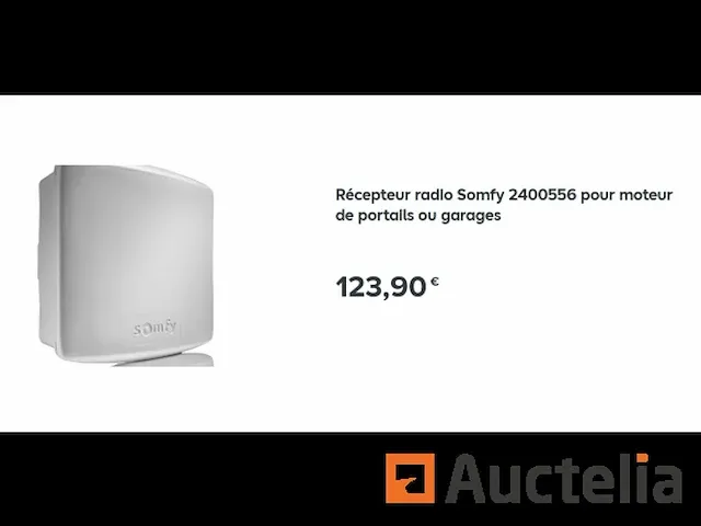 Universele buitenpoort/garagedeurontvanger somfy 2400556 - afbeelding 1 van  1