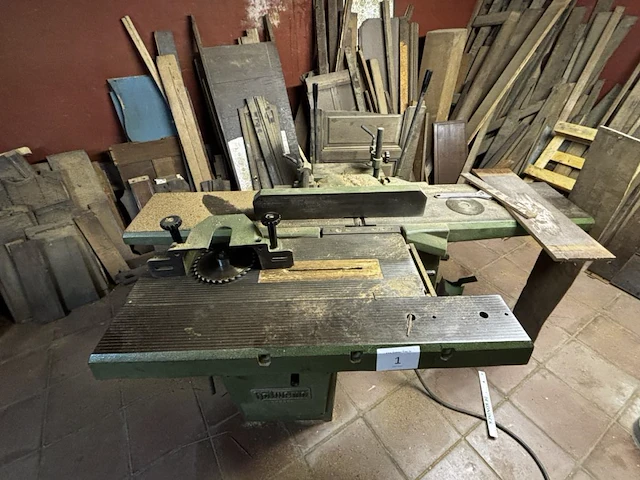 Universele houtbewerkingsmachine halwema - afbeelding 2 van  8