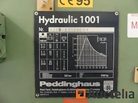 Universele ponsmachine peddinghaus haudraulic 1001 - afbeelding 1 van  15