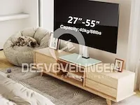 Universele witte tv-standaard - afbeelding 4 van  6