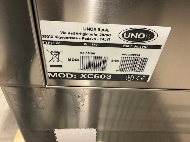 Unox xb603 heteluchtoven - afbeelding 10 van  10