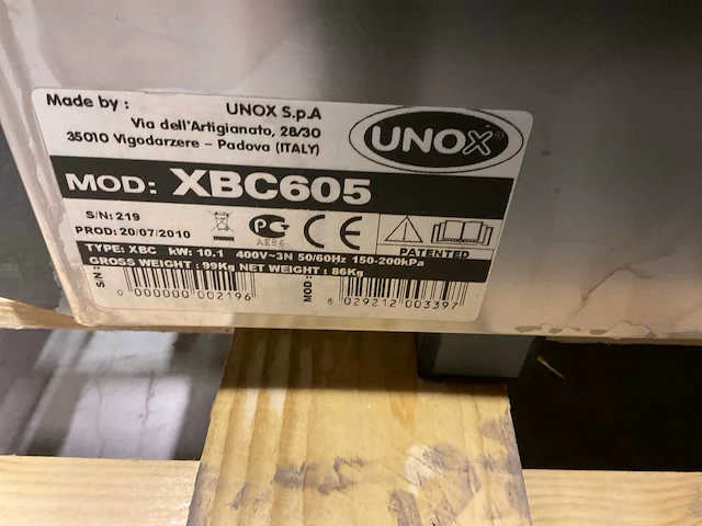 Unox xbc605 heteluchtoven - afbeelding 7 van  8