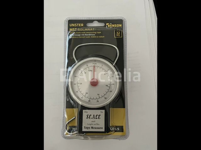 Unster met rolmaat 32kg - afbeelding 2 van  2